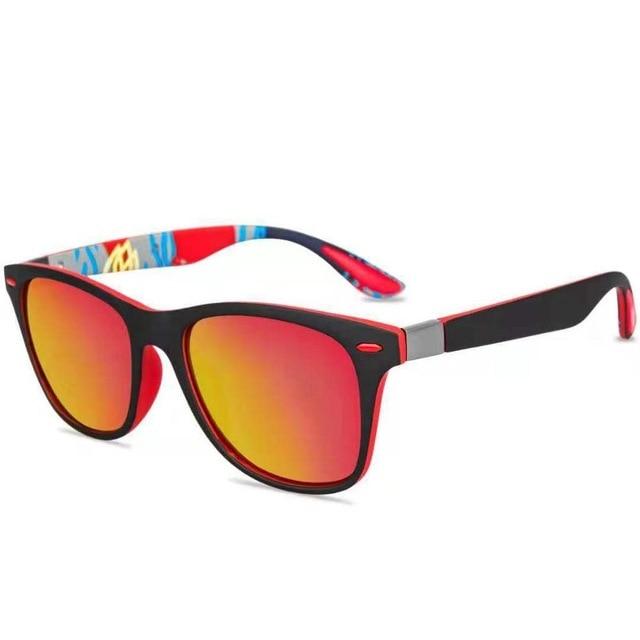 Classic Square Frame Polarized Sunglasses