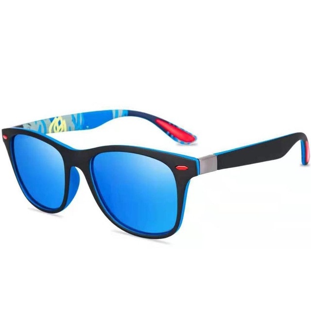 Classic Square Frame Polarized Sunglasses