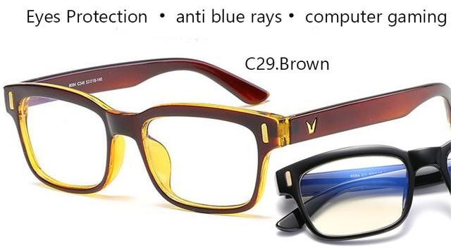 Blue Ray Screen Radiation UV Blocking Computer Glasses