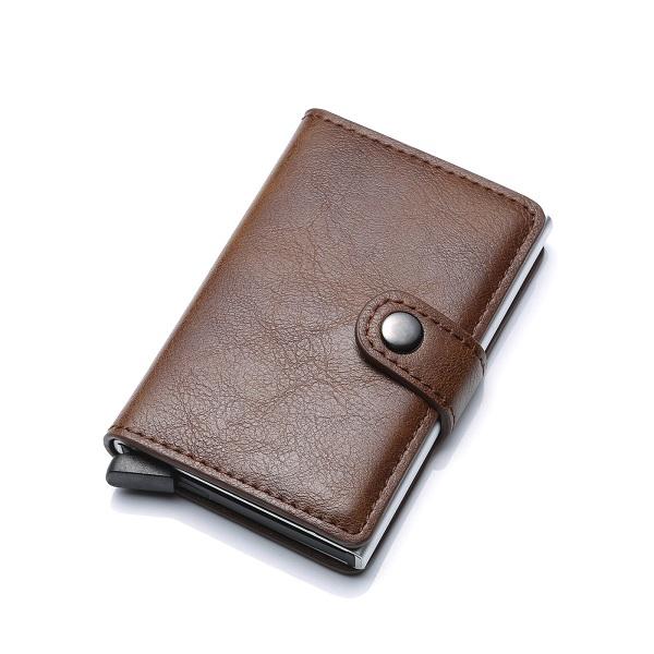 Metal Anti RFID Hasp Type Wallet