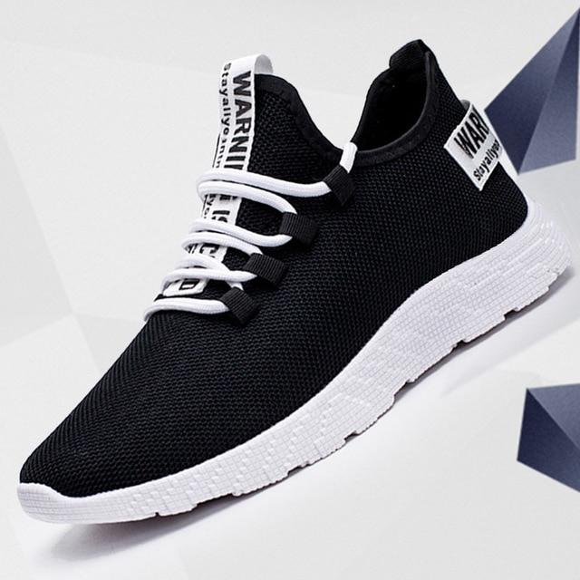 Breathable Lace Up Air mesh Men's Sneakers