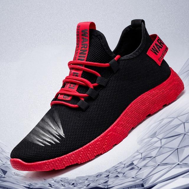 Breathable Lace Up Air mesh Men's Sneakers