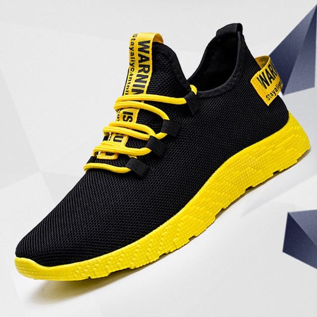 Breathable Lace Up Air mesh Men's Sneakers