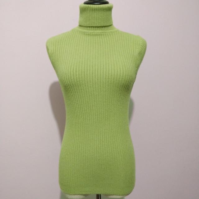 Casual Solid Turtleneck Female Pullover Full Sleeve Sweater
