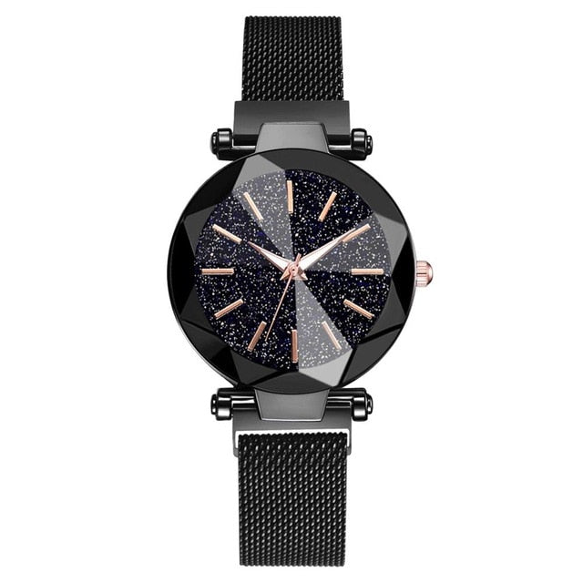 Stainless Steel Mesh Bracelet Wrist Watch - Stylesma