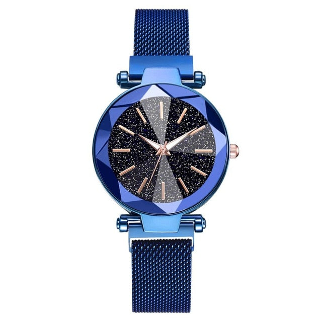 Stainless Steel Mesh Bracelet Wrist Watch