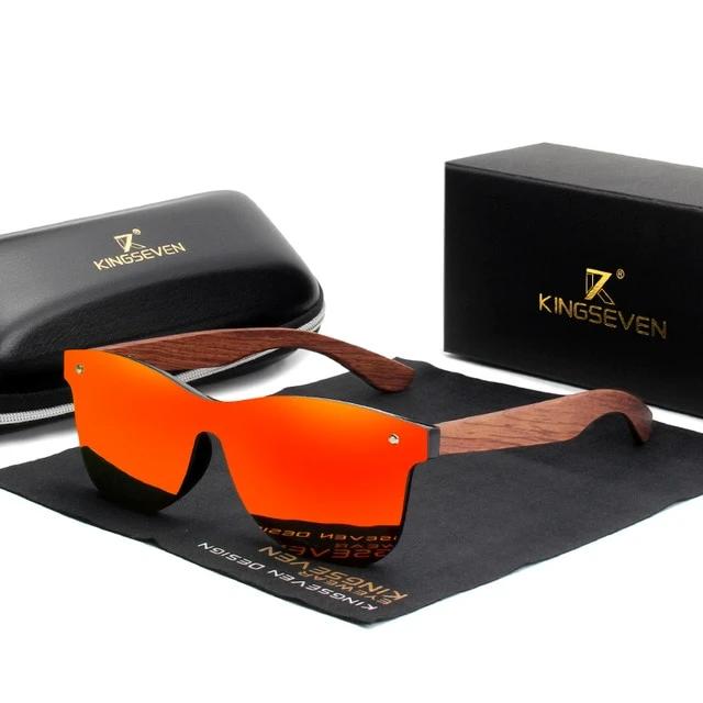 Natural Wooden Polarized Sunglasses