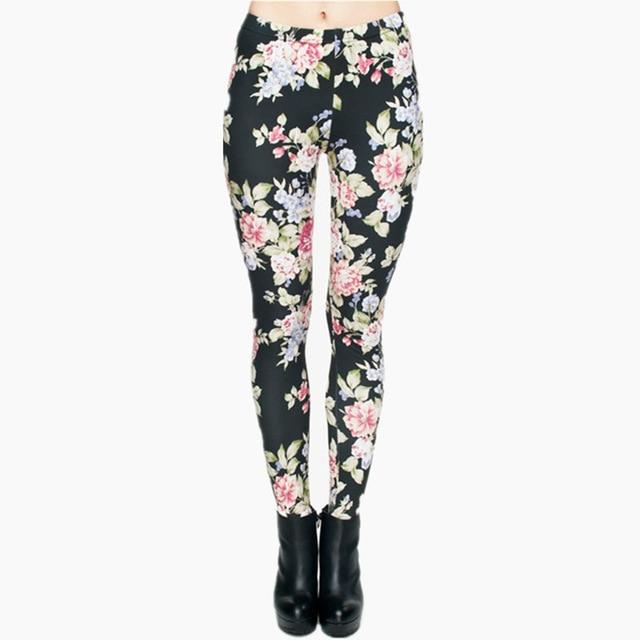Aztec Round Ombre Printing Slim High Waist Leggings