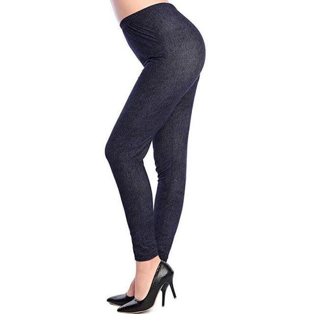 Camouflage Printing Elastic Ankle-Length Leggings