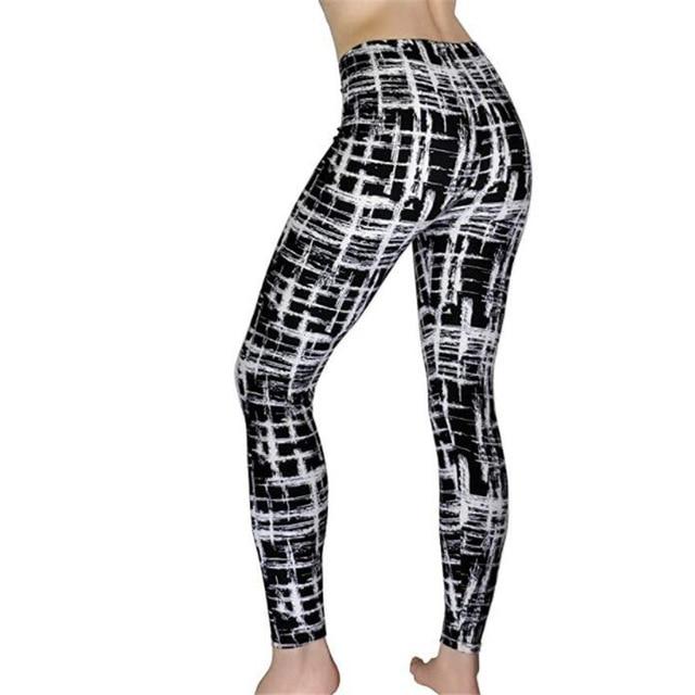 Camouflage Printing Elastic Ankle-Length Leggings