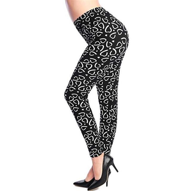 Camouflage Printing Elastic Ankle-Length Leggings