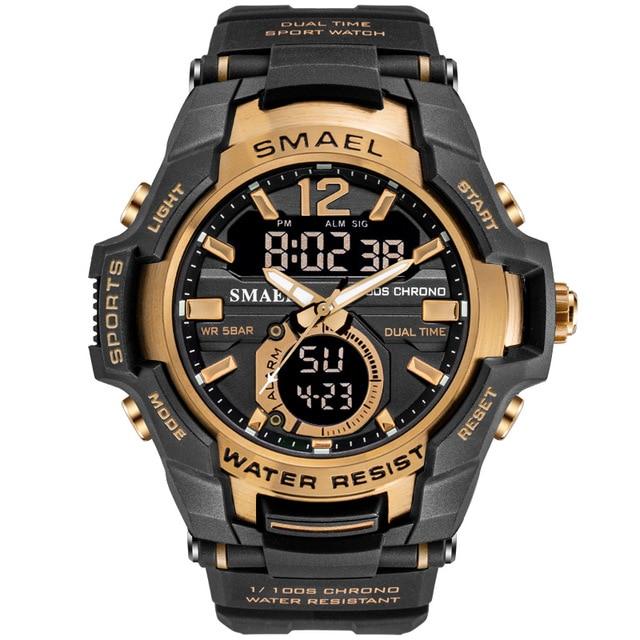 LED Digital Waterproof Fashion Men's Sports Wristwatch