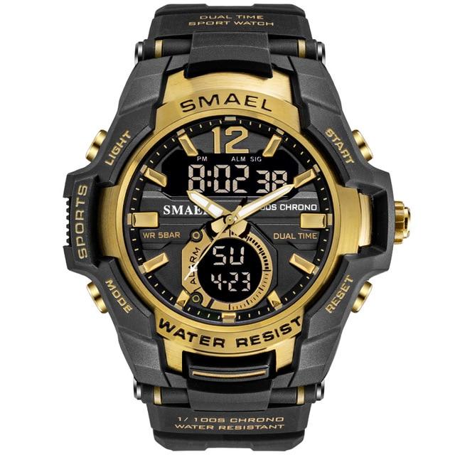 LED Digital Waterproof Fashion Men's Sports Wristwatch