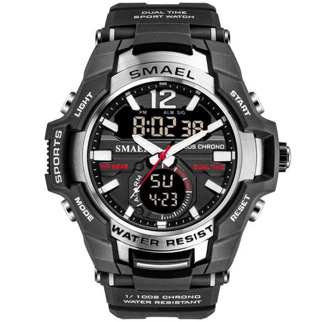 LED Digital Waterproof Fashion Men's Sports Wristwatch - Stylesma