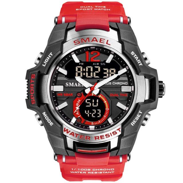 LED Digital Waterproof Fashion Men's Sports Wristwatch