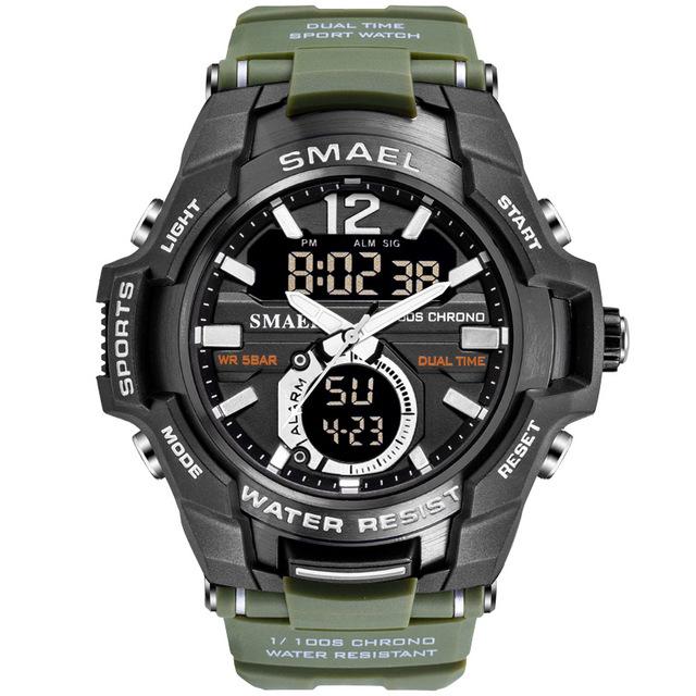 LED Digital Waterproof Fashion Men's Sports Wristwatch