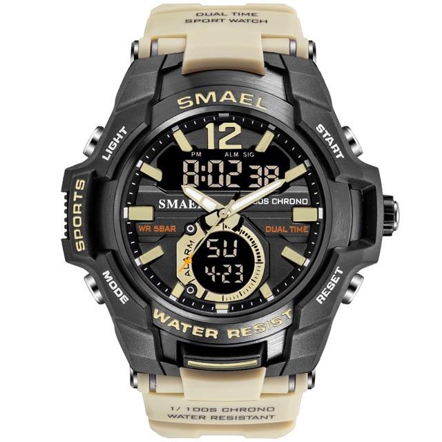LED Digital Waterproof Fashion Men's Sports Wristwatch