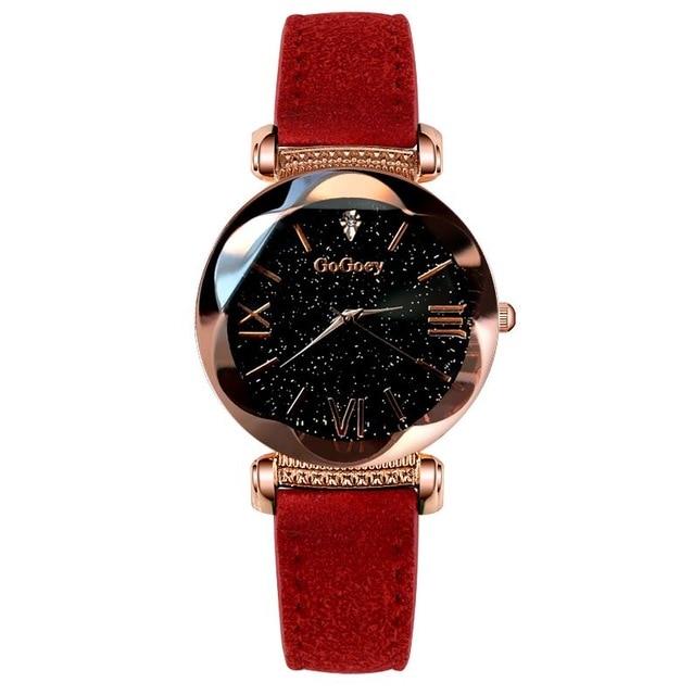 Casual Quartz Movement Leather Strap Watch - Stylesma