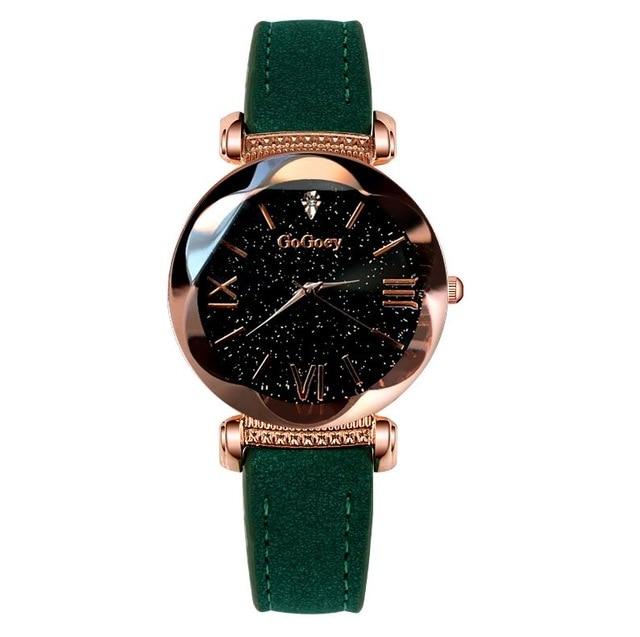 Casual Quartz Movement Leather Strap Watch