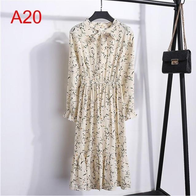 Long Sleeve Chiffon A-line  Butterfly Sleeve Dress