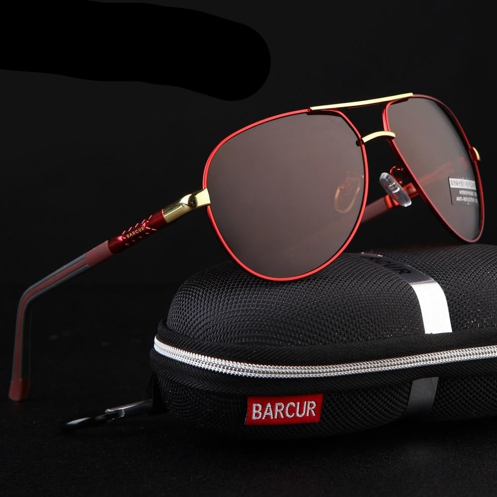 Polarized Mirror Coating Men's Sunglasses - Stylesma