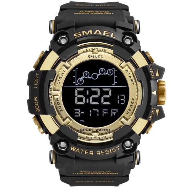 Mens Watch Military Waterproof Sport Digital Watch