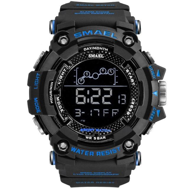 Mens Watch Military Waterproof Sport Digital Watch