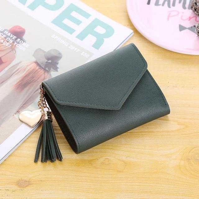 Tassel Pendant Small Fashion Mini Wallet