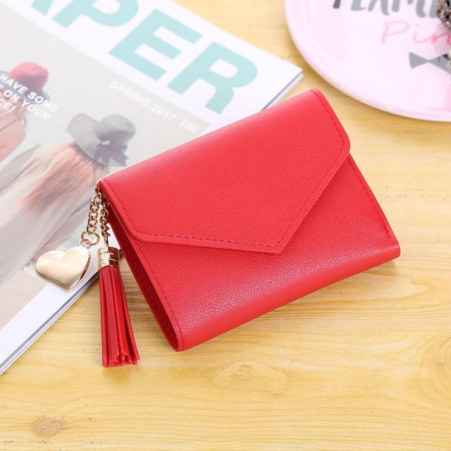 Tassel Pendant Small Fashion Mini Wallet