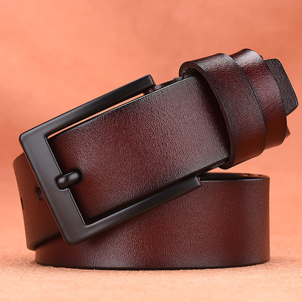 Genuine Cow Leather Vintage Classic Belt