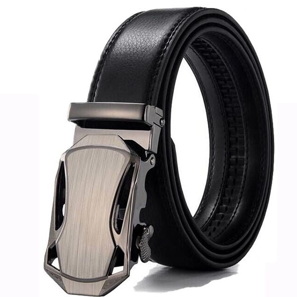 Luxury Genuine Leather Automatic Buckle Belt