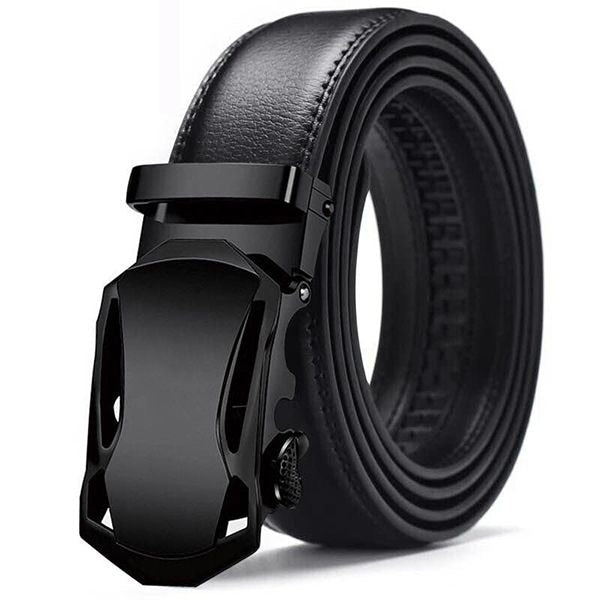 Luxury Genuine Leather Automatic Buckle Belt