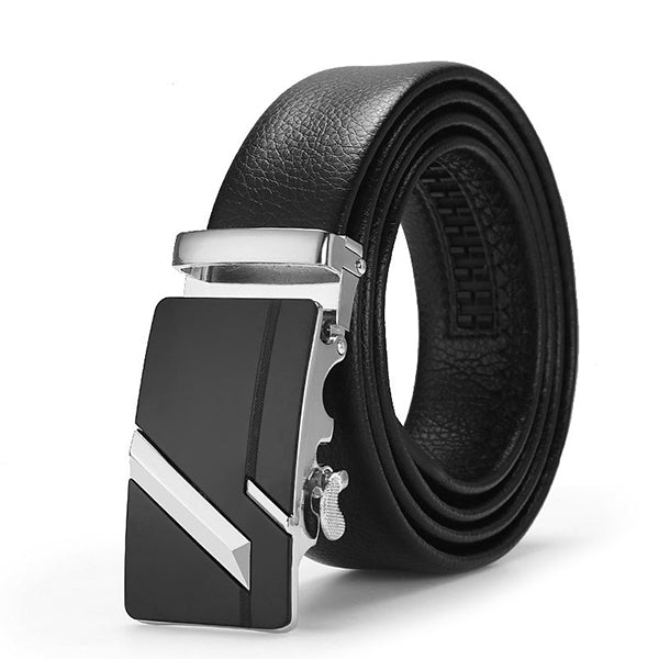 Luxury Genuine Leather Automatic Buckle Belt