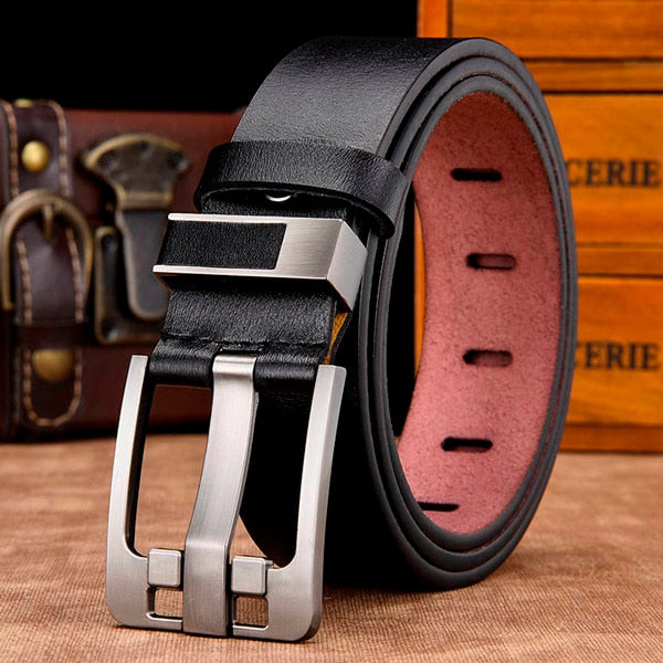 Genuine Leather Strap Vintage Belt