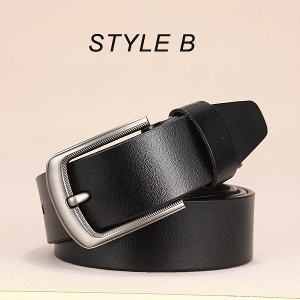 Genuine Leather Strap Vintage Belt