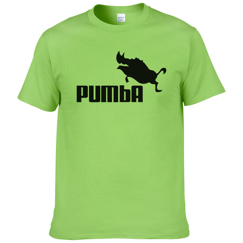 Pumba Men's Casual Short Sleeves Cotton T-Shirt - Stylesma