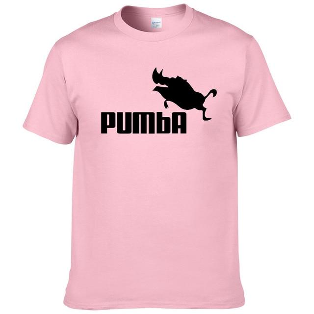 Pumba Men's Casual Short Sleeves Cotton T-Shirt