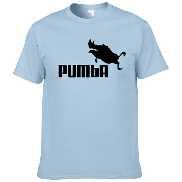 Pumba Men's Casual Short Sleeves Cotton T-Shirt