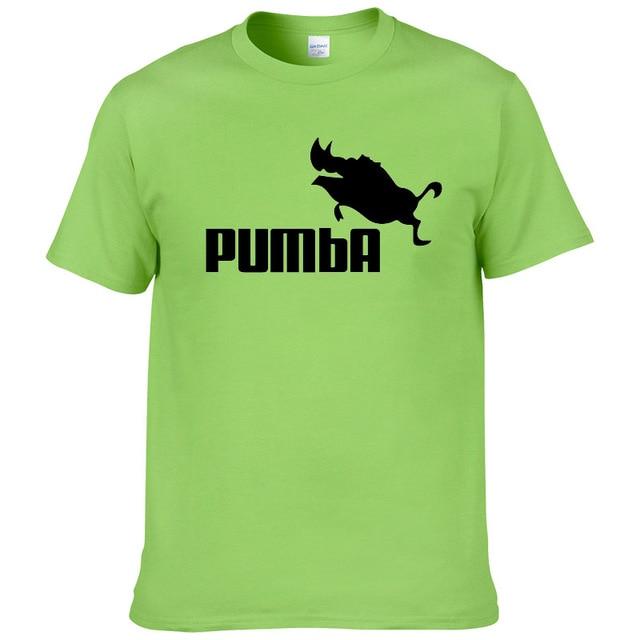 Pumba Men's Casual Short Sleeves Cotton T-Shirt