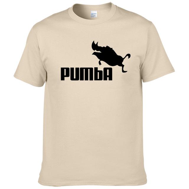 Pumba Men's Casual Short Sleeves Cotton T-Shirt