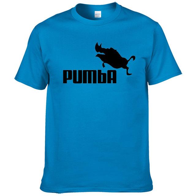 Pumba Men's Casual Short Sleeves Cotton T-Shirt