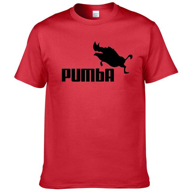Pumba Men's Casual Short Sleeves Cotton T-Shirt