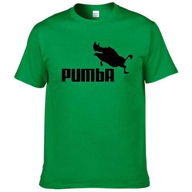 Pumba Men's Casual Short Sleeves Cotton T-Shirt