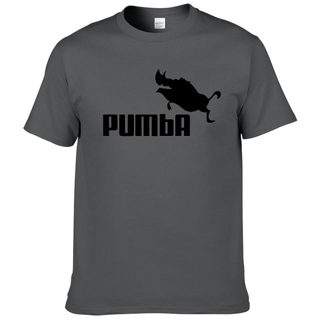 Pumba Men's Casual Short Sleeves Cotton T-Shirt
