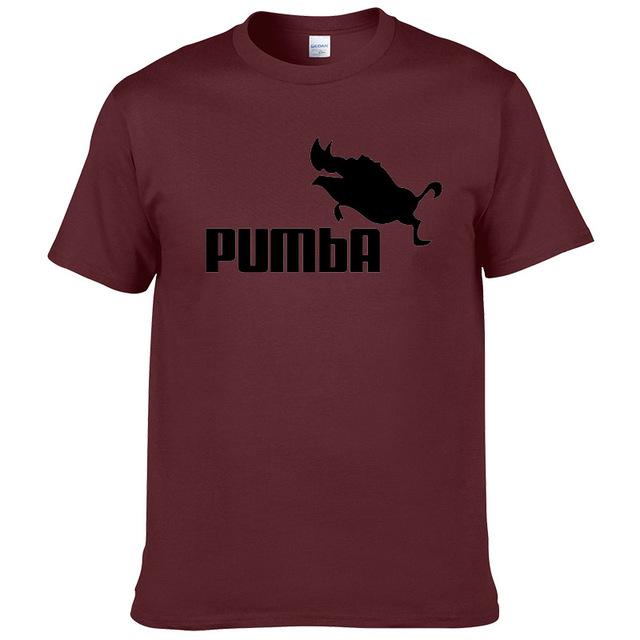 Pumba Men's Casual Short Sleeves Cotton T-Shirt