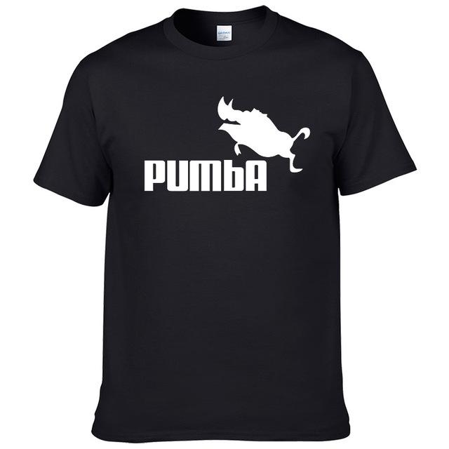 Pumba Men's Casual Short Sleeves Cotton T-Shirt