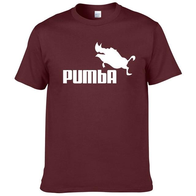 Pumba Men's Casual Short Sleeves Cotton T-Shirt