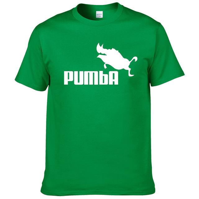 Pumba Men's Casual Short Sleeves Cotton T-Shirt