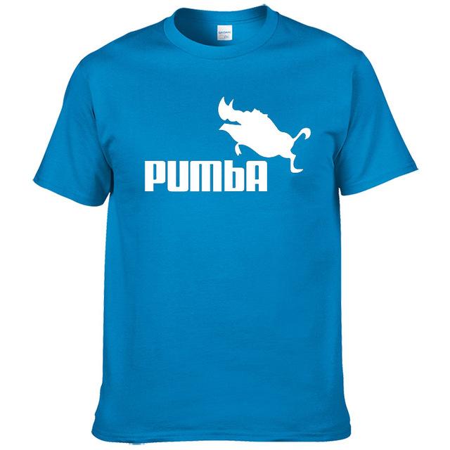 Pumba Men's Casual Short Sleeves Cotton T-Shirt