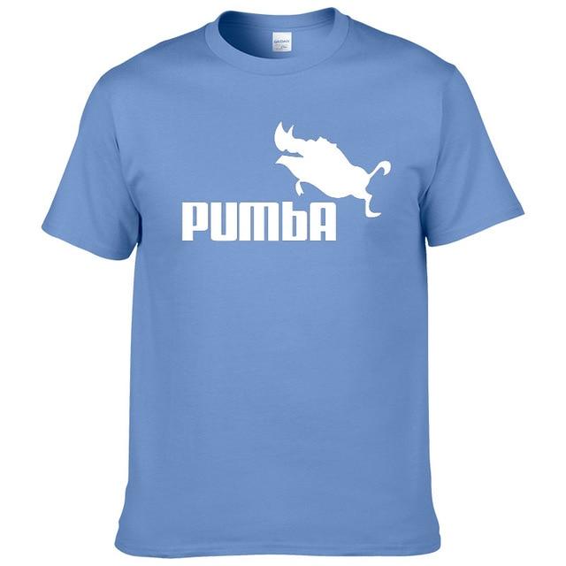 Pumba Men's Casual Short Sleeves Cotton T-Shirt